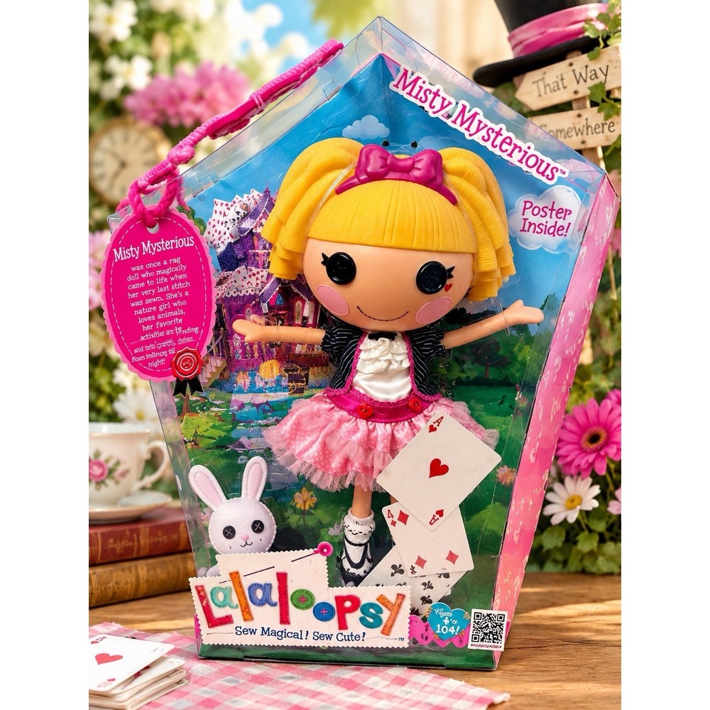 Lalaloopsy Misty Mysterious Doll MGA 2011 Original Box Bunny Retired Collectible